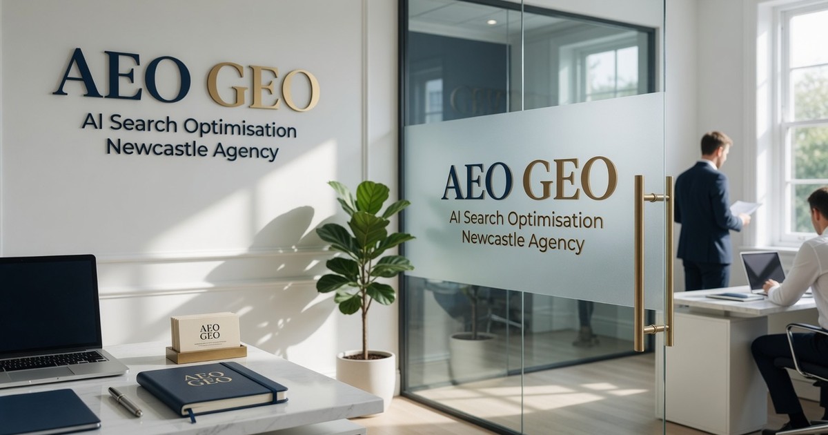 optimise content for ai search newcastle — AEO GEO AI search optimisation Newcastle agency