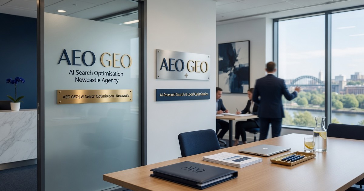 ai search optimization agency newcastle — AEO GEO AI search optimisation Newcastle agency