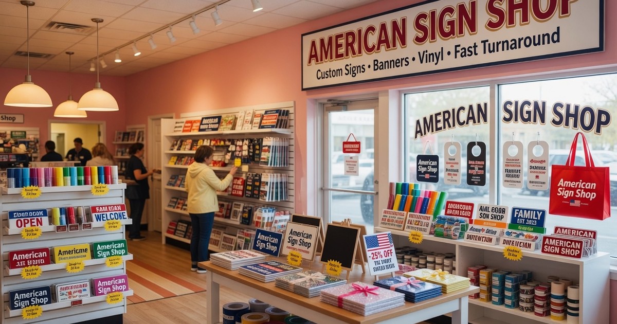 professional business signage solutions — American Sign Shop