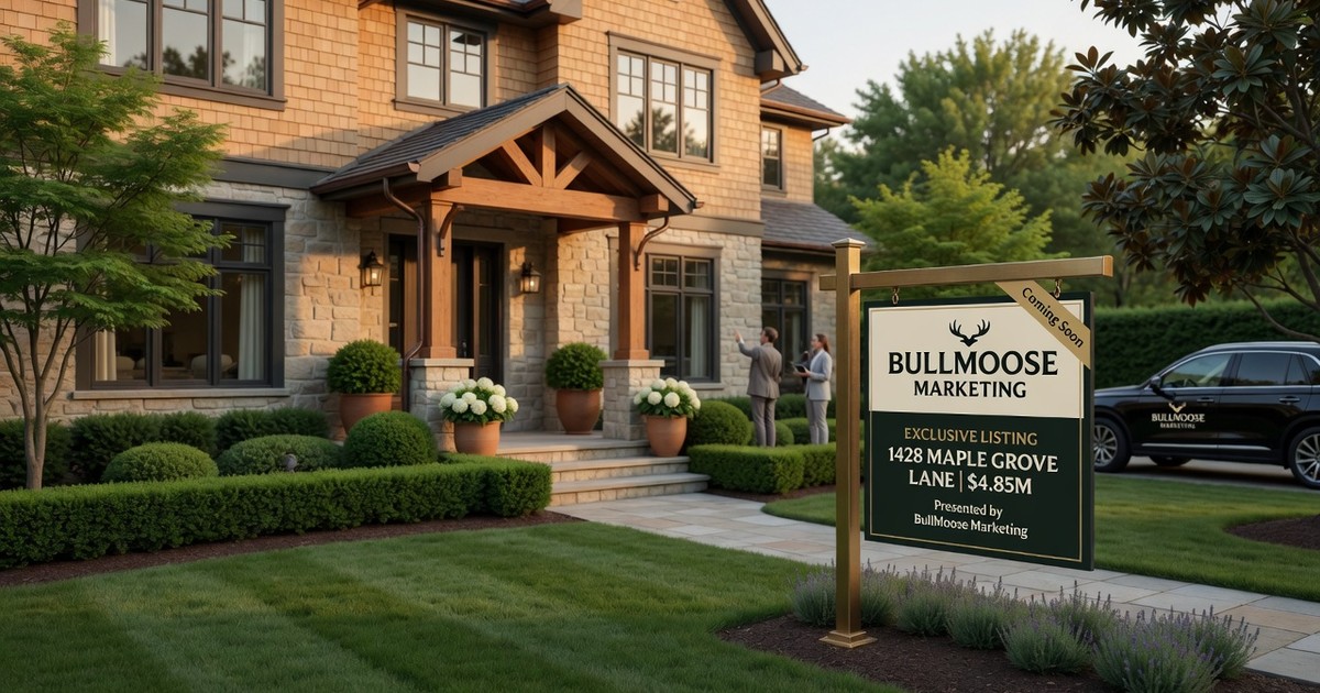 houston realtor personal brand marketing — BullMoose Marketing