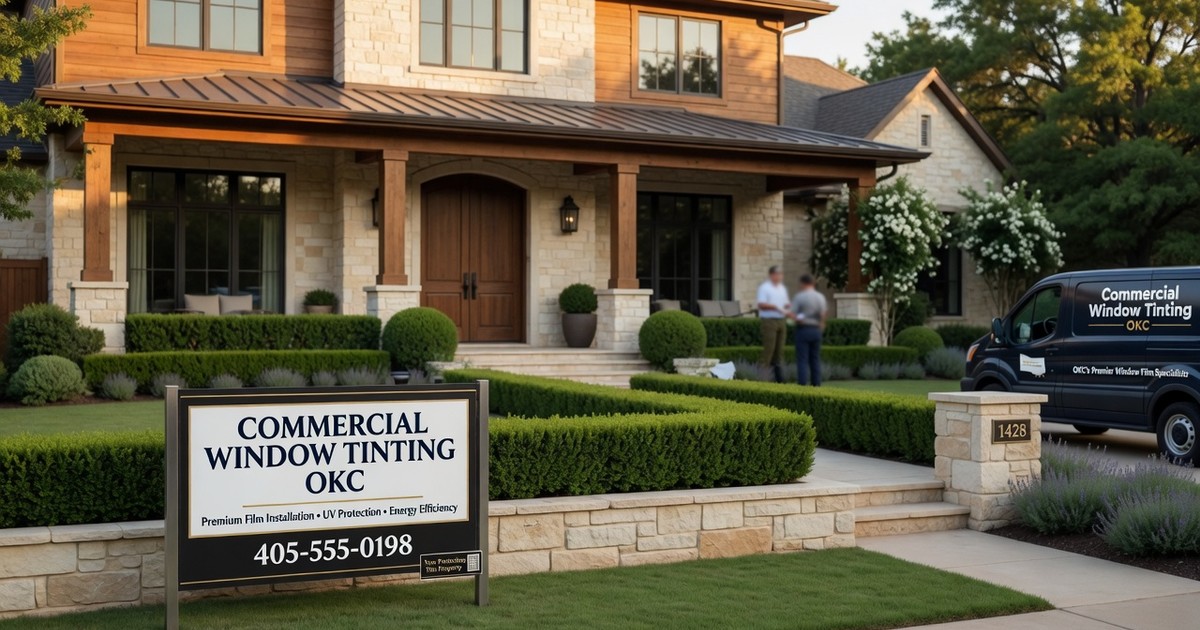 professional commercial tinting services near me — Commercial Window Tinting OKC