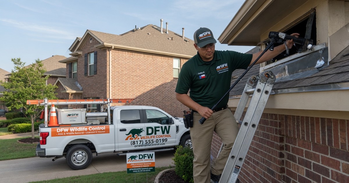 rat removal and exclusion dfw — DFW Wildlife Control
