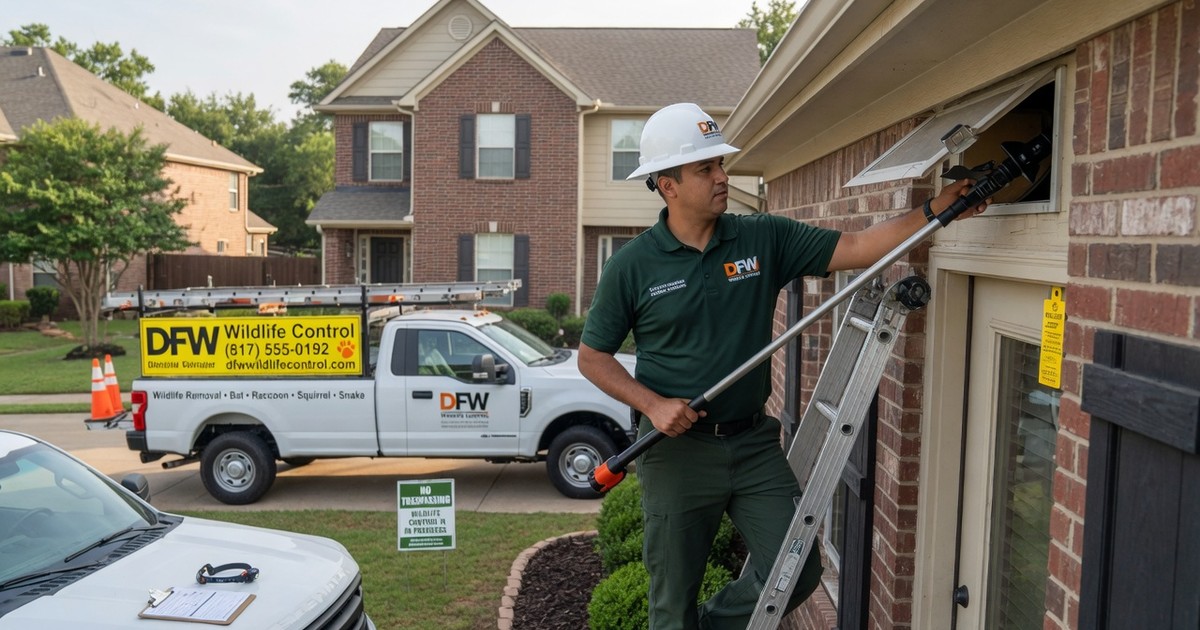 what does wildlife exclusion involve — DFW Wildlife Control