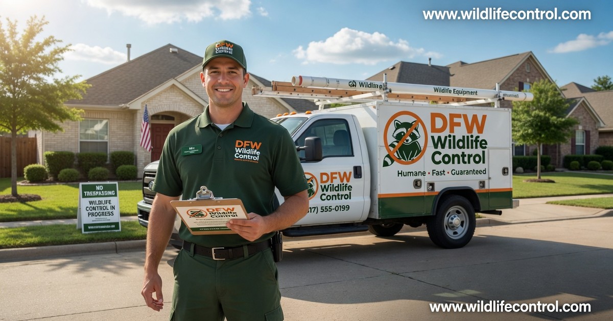 wildlife exclusion and prevention fort worth — DFW Wildlife Control