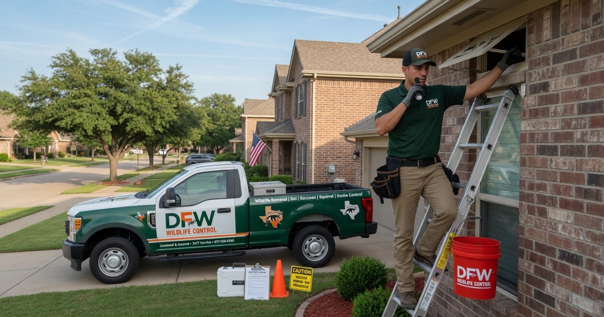humane wildlife control methods texas — DFW Wildlife Control
