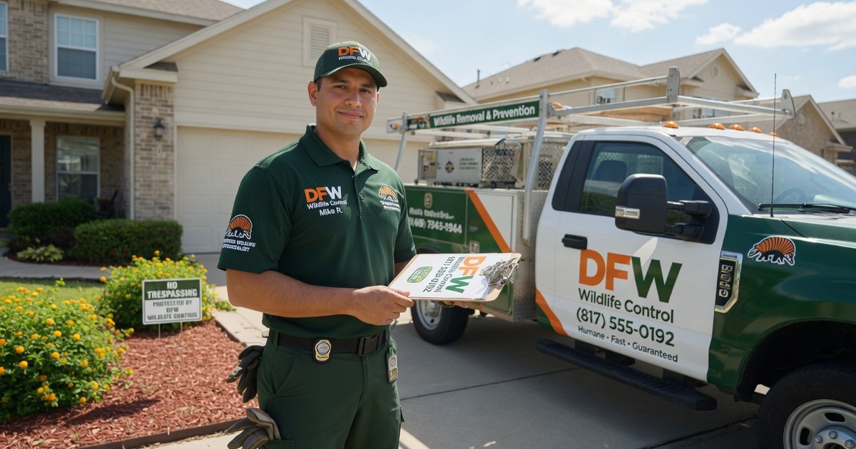 local wildlife removal experts dfw — DFW Wildlife Control