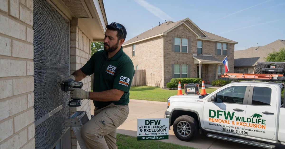how to stop wildlife from entering crawl space — DFW Wildlife Removal & Exclusion