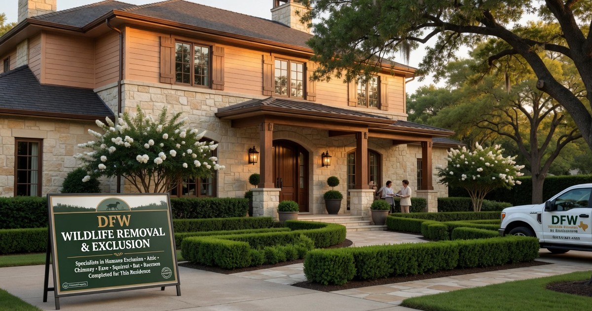 emergency wildlife removal fort worth — DFW Wildlife Removal & Exclusion