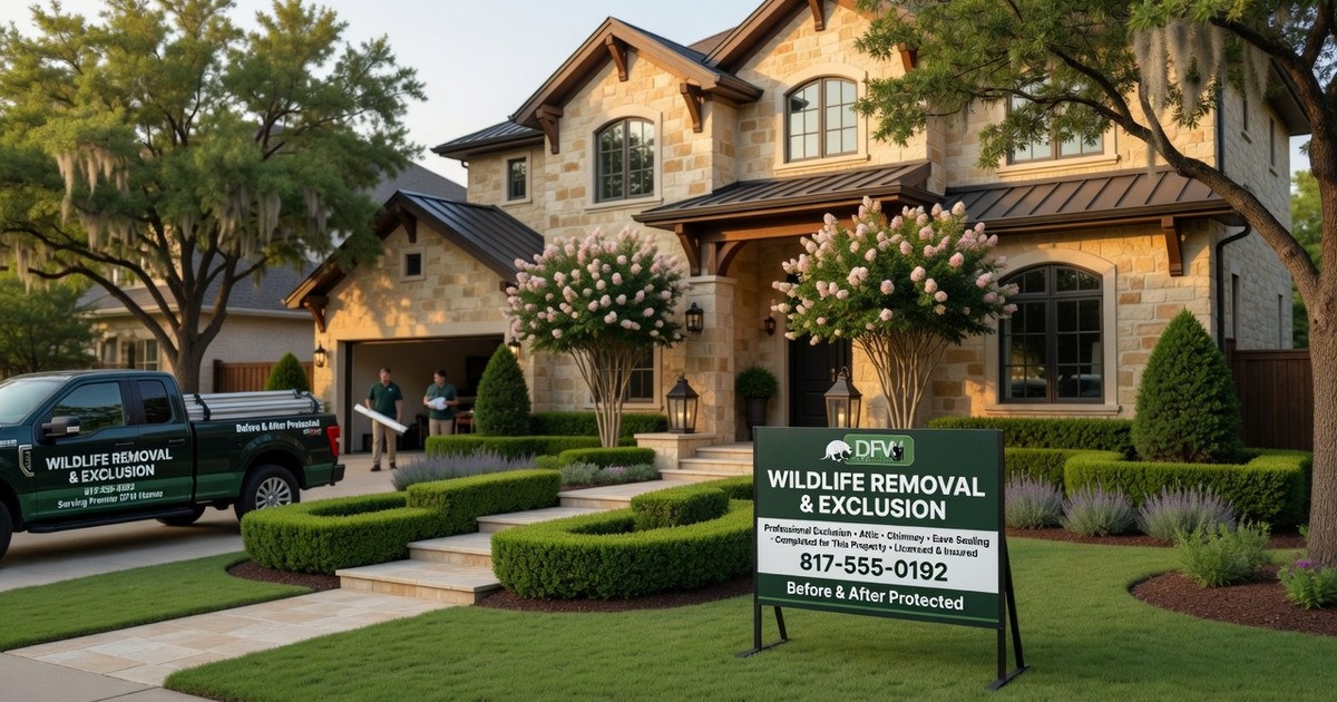 wildlife prevention for north texas homes — DFW Wildlife Removal & Exclusion