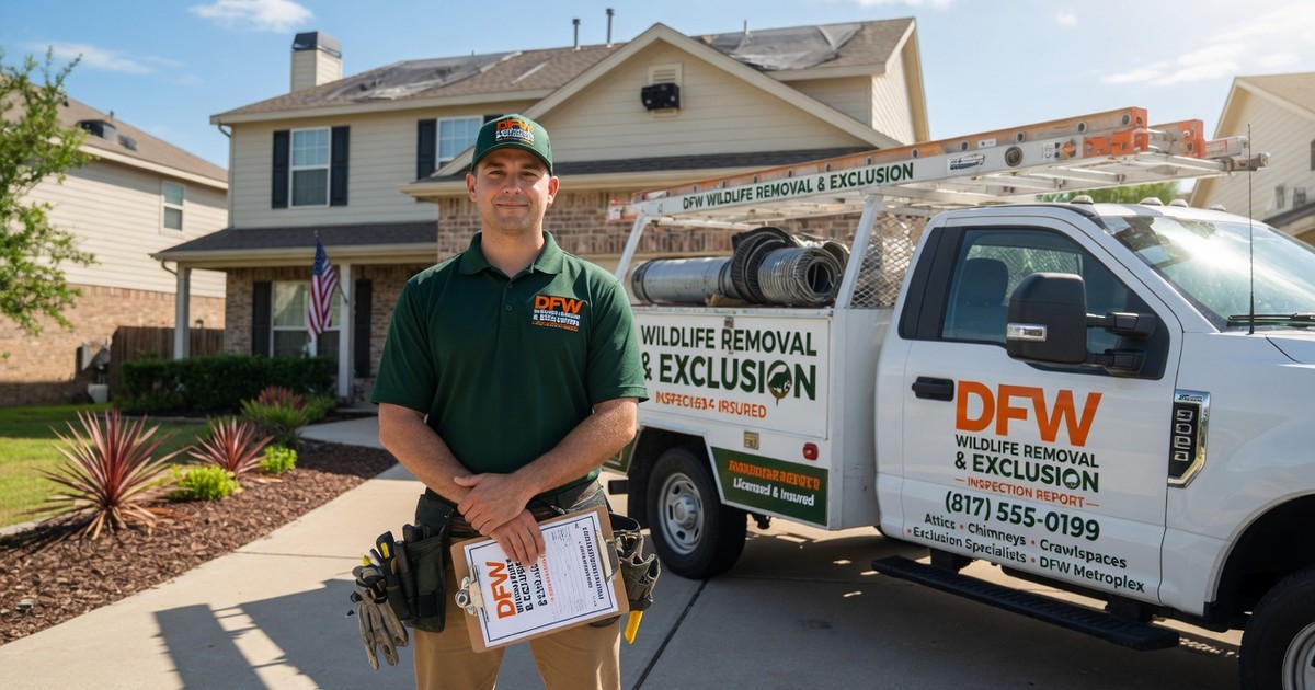 bat removal dfw — DFW Wildlife Removal & Exclusion