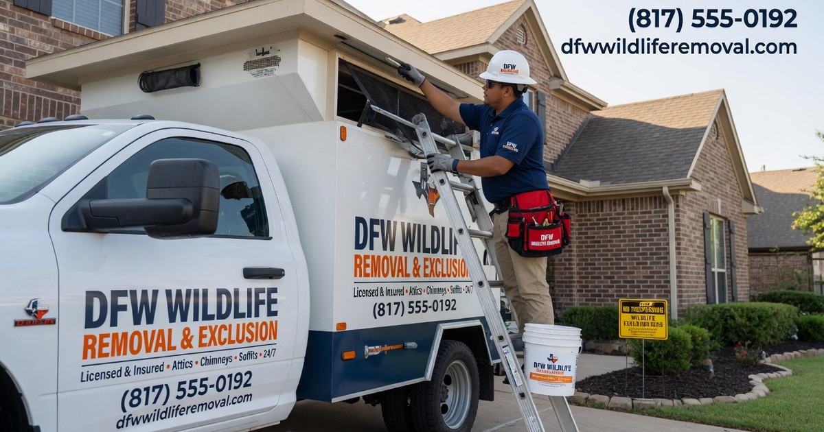 wildlife in crawl space removal dallas — DFW Wildlife Removal & Exclusion