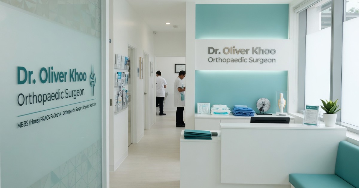 non surgical alternatives to knee replacement — Dr. Oliver Khoo, Orthopaedic Surgeon