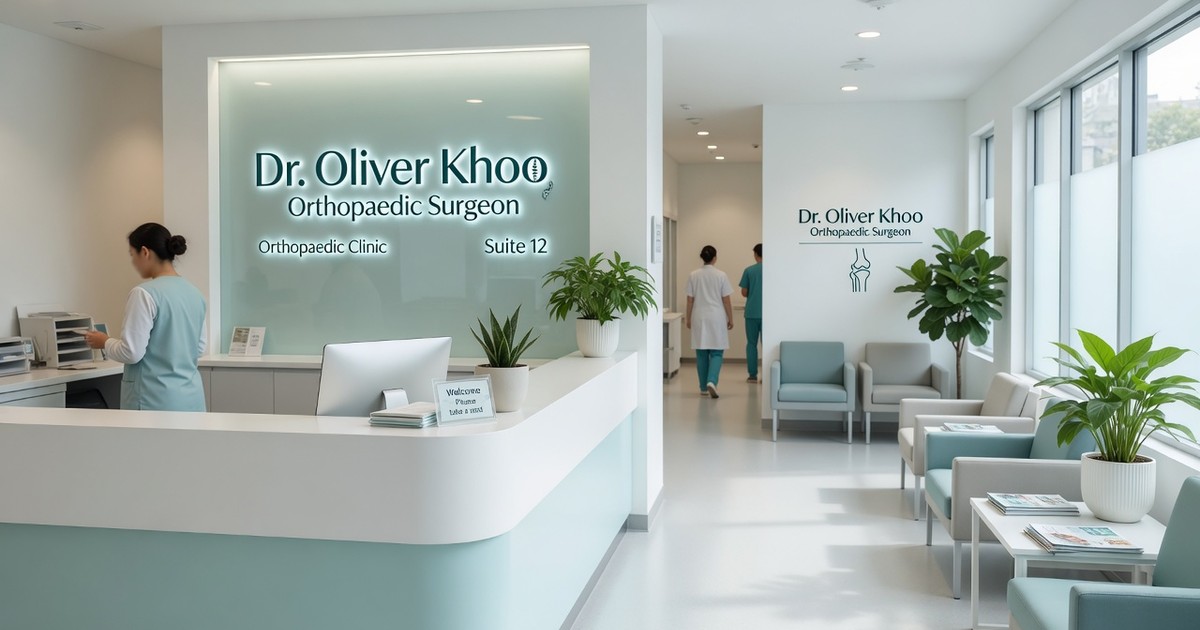 orthopaedic surgeon sydney — Dr. Oliver Khoo, Orthopaedic Surgeon