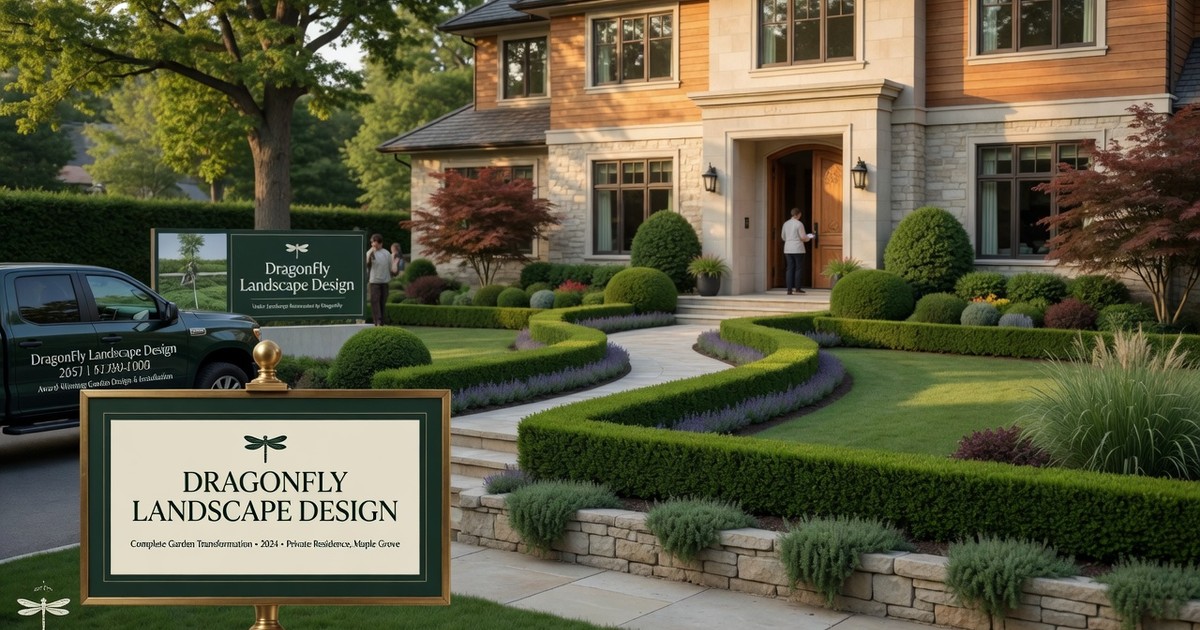 who offers commercial snow removal in parker — DragonFly Landscape Design