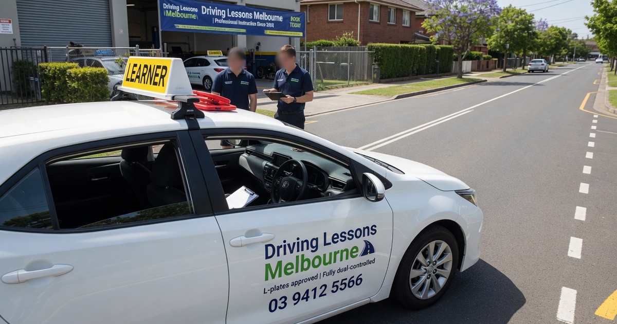 driving lessons that include pickup and dropoff melbourne — Driving lessons Melbourne