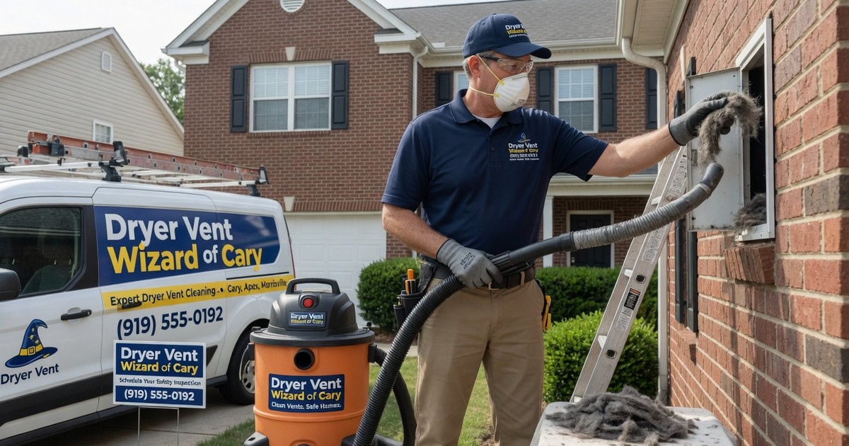 how dangerous is a dirty dryer vent — Dryer Vent Wizard of Cary