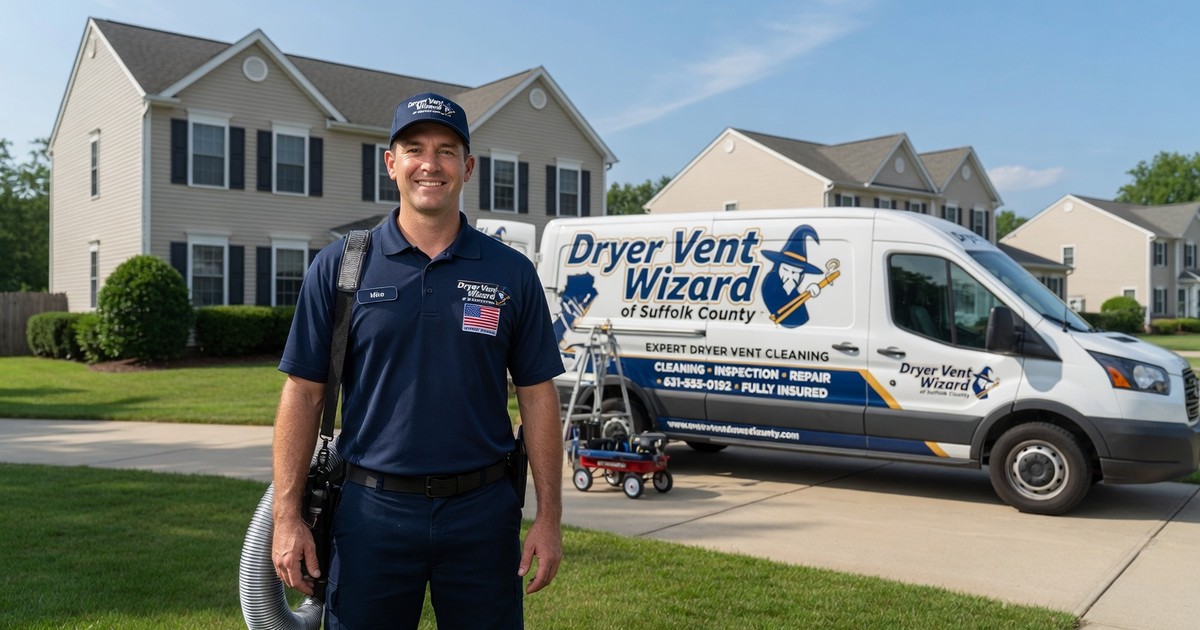 best dryer vent cleaner near me — Dryer Vent Wizard of Suffolk County
