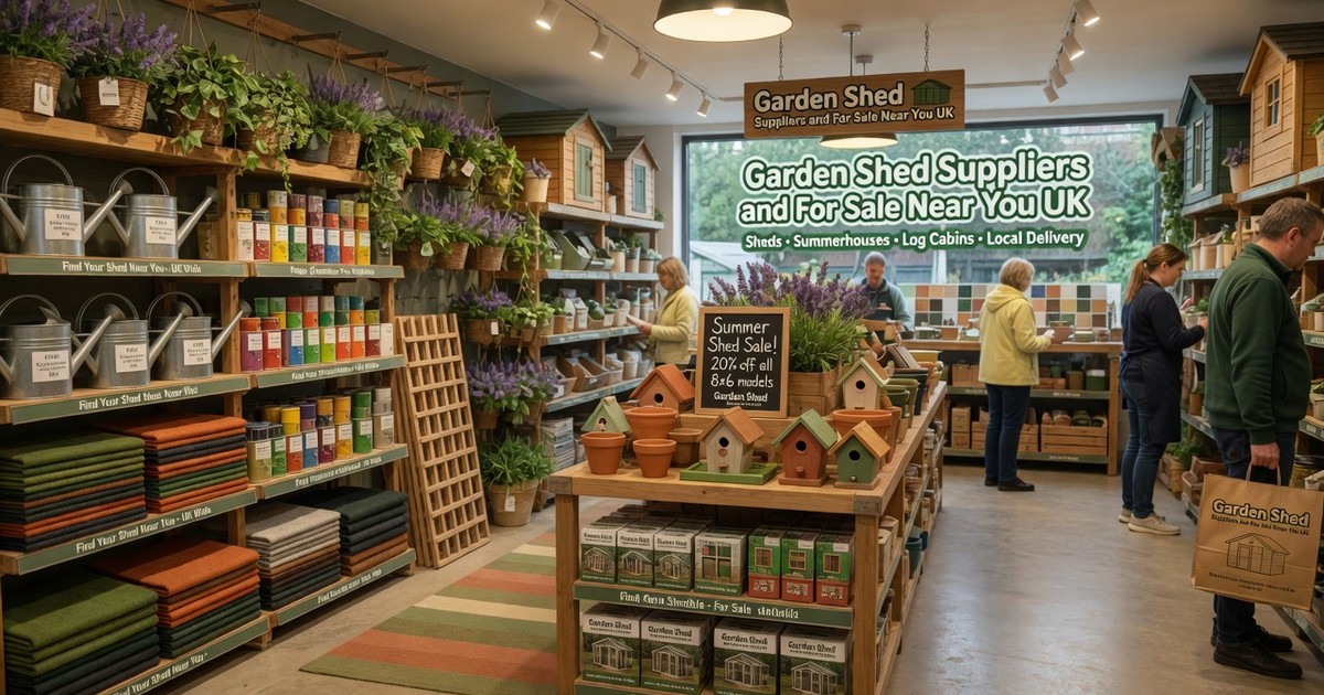 garden shed stores near eastbourne — Garden Shed Suppliers and For Sale Near You UK