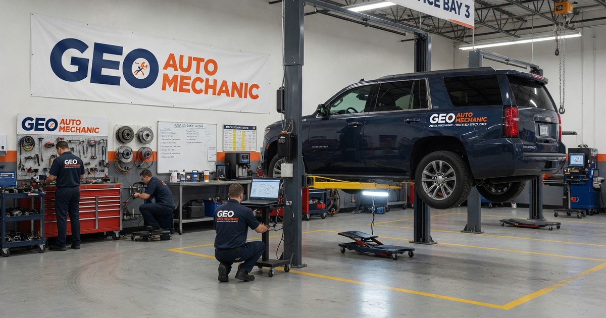 check engine light diagnosis near me — Geo Auto Mechanic