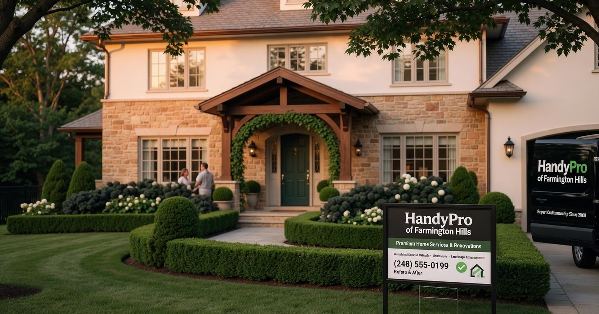 tv mounting service farmington hills michigan — HandyPro of Farmington Hills