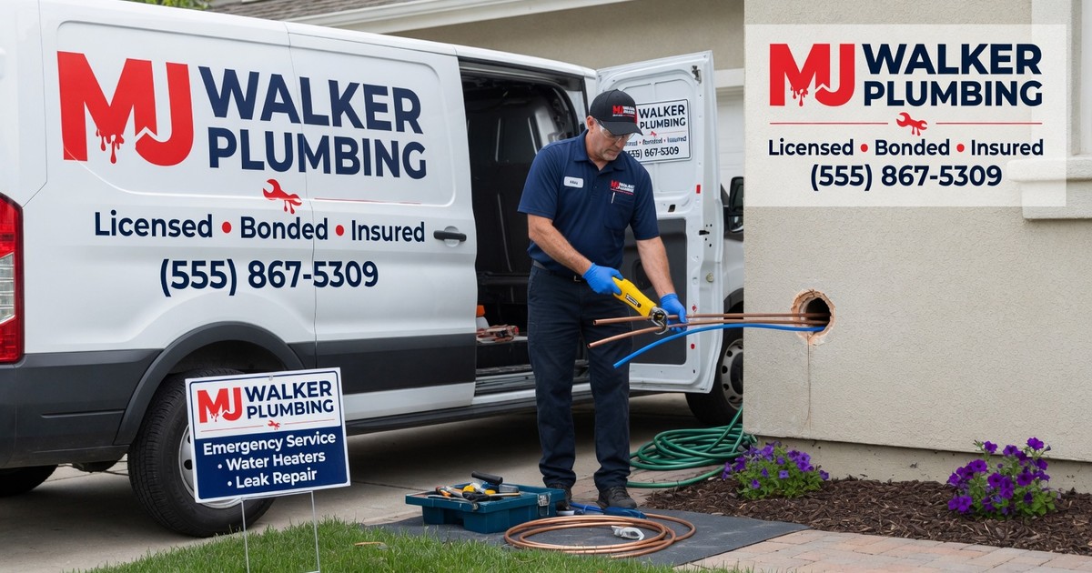 local plumbers that answer the phone — MJ Walker Plumbing