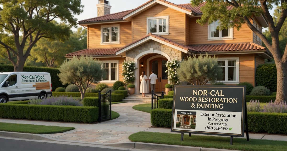 power washing decks and houses marin — Nor-Cal Wood Restoration & Painting