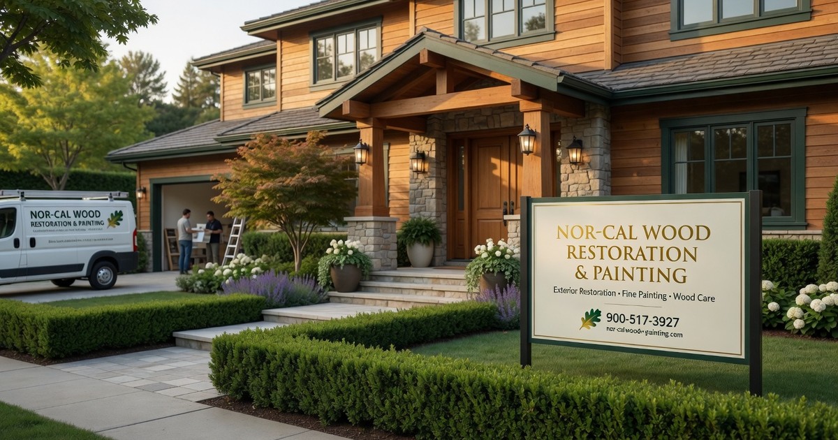 best way to clean and stain deck california — Nor-Cal Wood Restoration & Painting