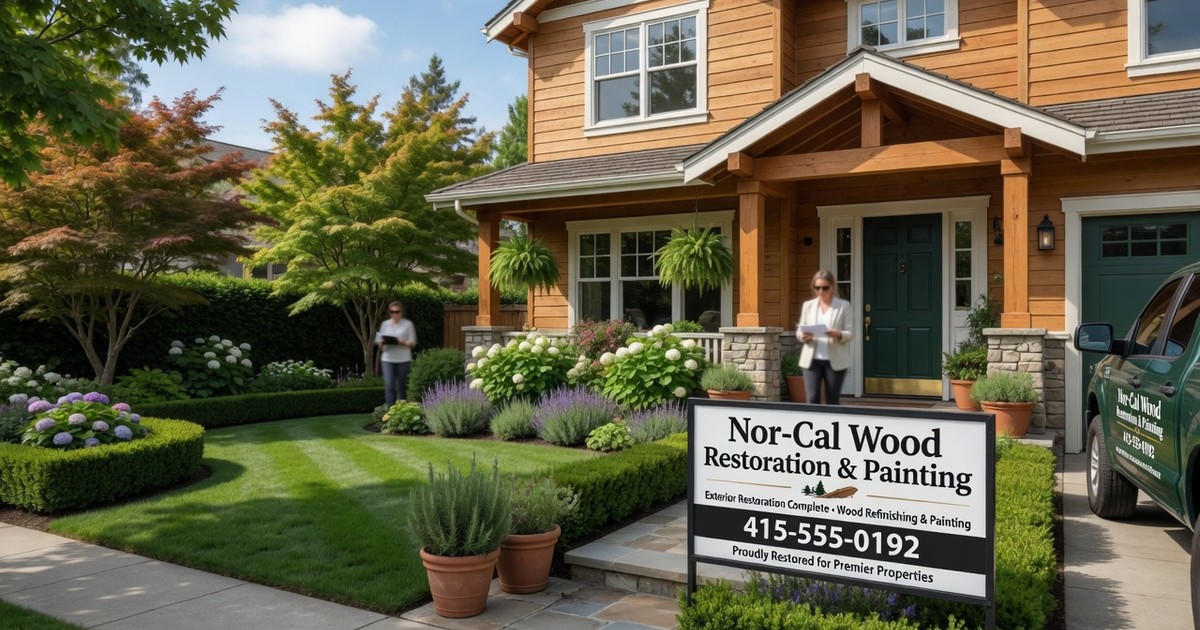 full service wood restoration marin — Nor-Cal Wood Restoration & Painting