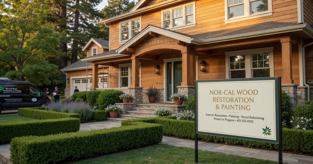 shingle restoration services near me — Nor-Cal Wood Restoration & Painting