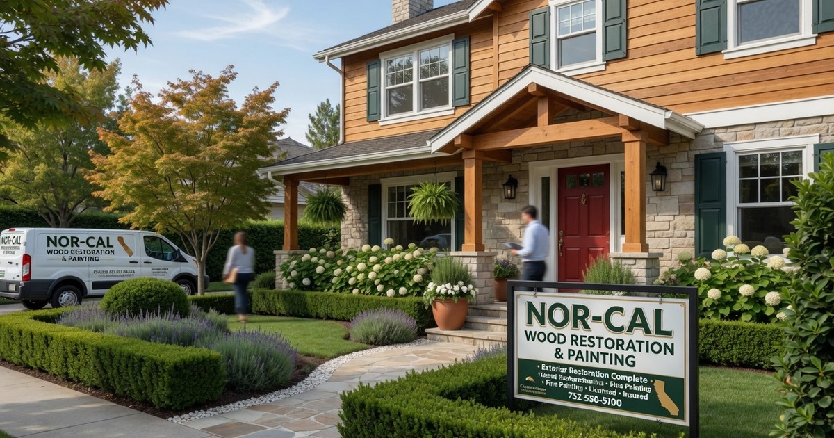local deck restoration companies near me — Nor-Cal Wood Restoration & Painting