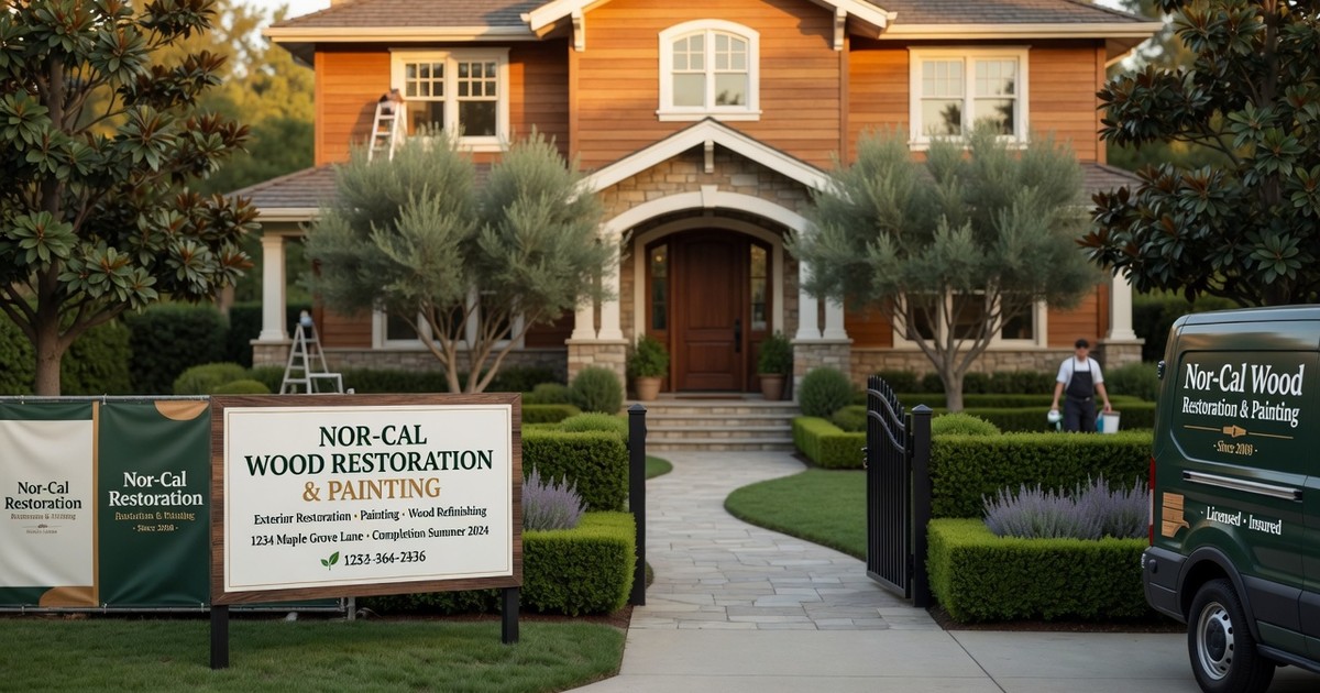 what is included in shingle staining — Nor-Cal Wood Restoration & Painting