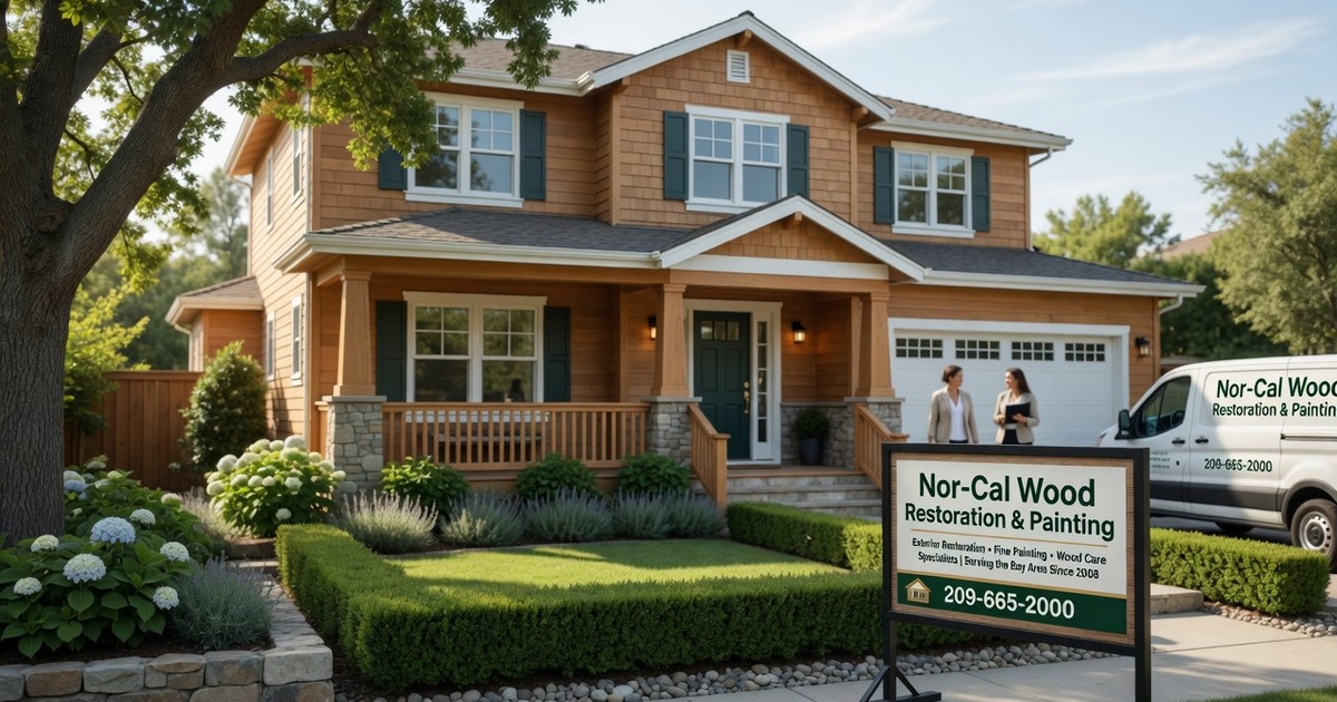 local companies for wood restoration in marin — Nor-Cal Wood Restoration & Painting