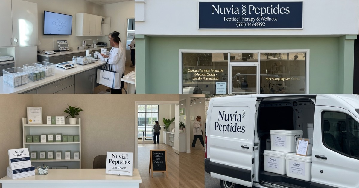 best source for bpc 157 research — Nuvia Peptides