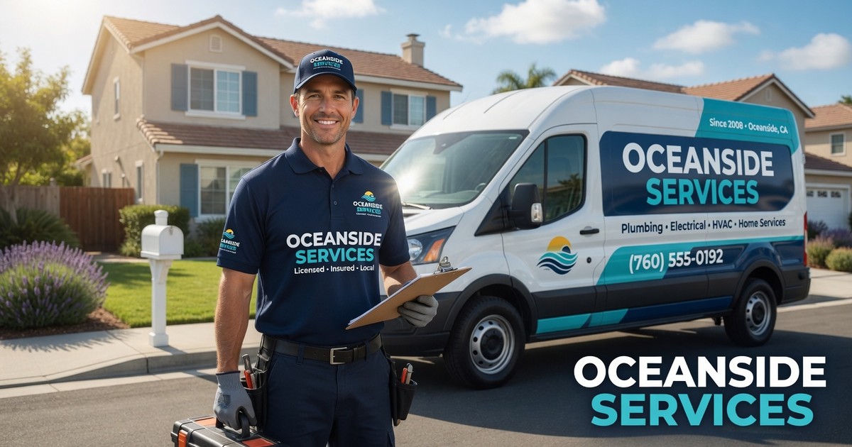 24/7 tradesman gold coast plumbing electrical — Oceanside Services
