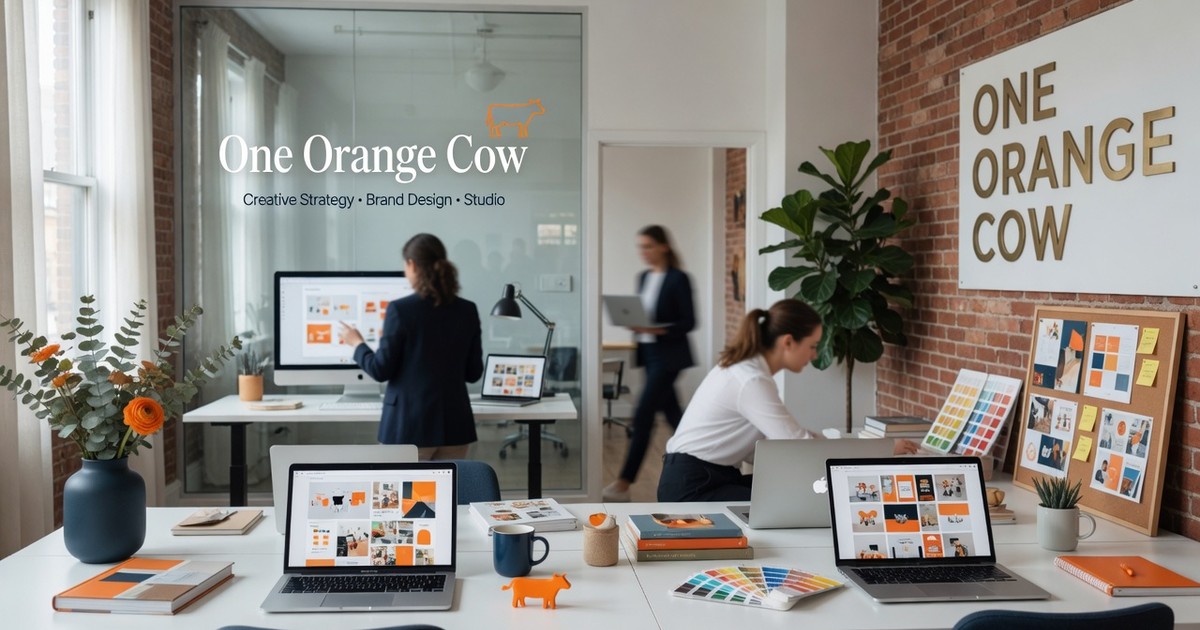 build lasting brand authority online — One Orange Cow