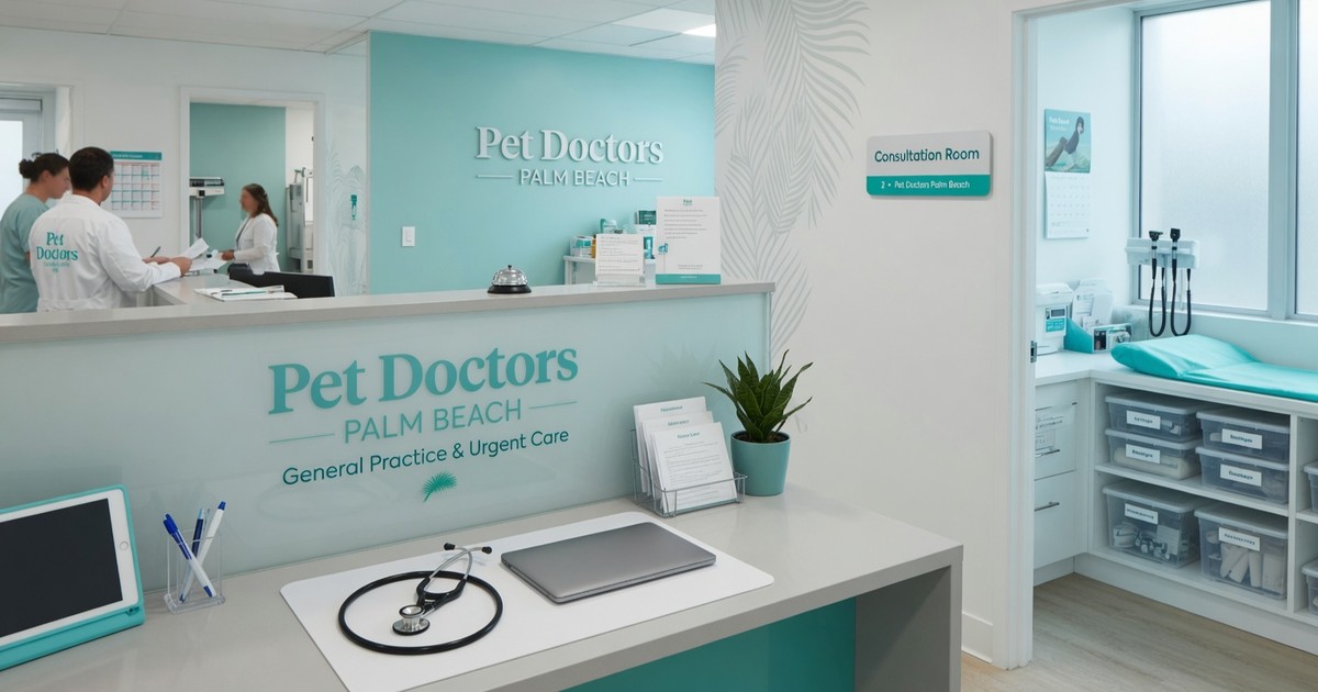 vet clinic that follows up after visits — Pet Doctors Palm Beach