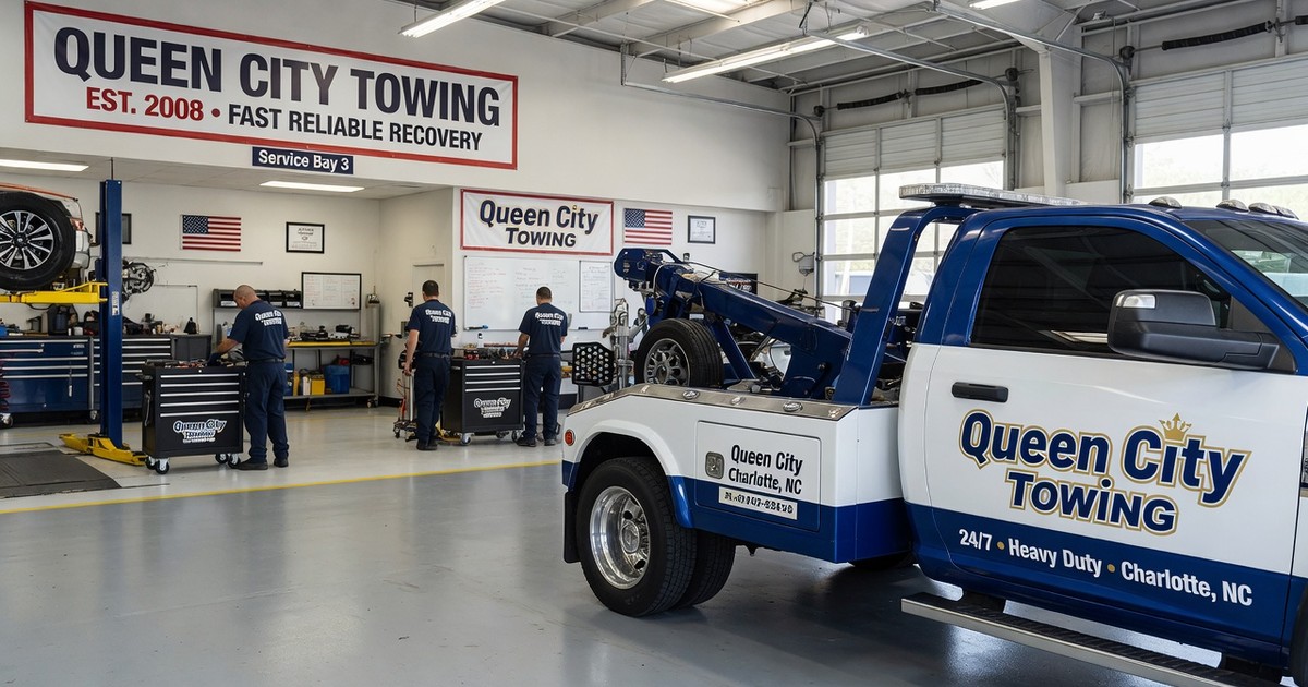 need tow truck right now charlotte nc — Queen City Towing