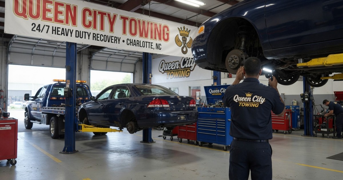car lockout service charlotte — Queen City Towing