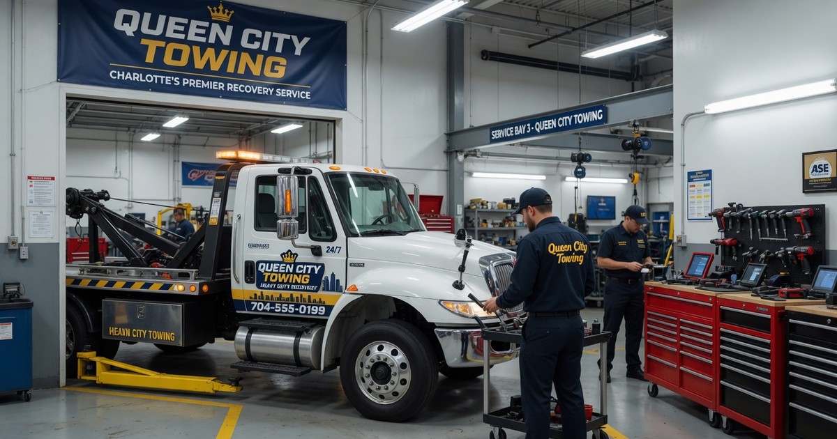 tow my car safely without damage charlotte — Queen City Towing