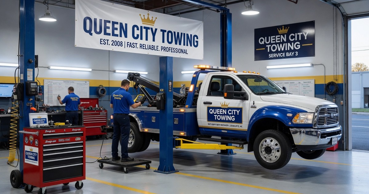 best towing after breakdown in nc — Queen City Towing
