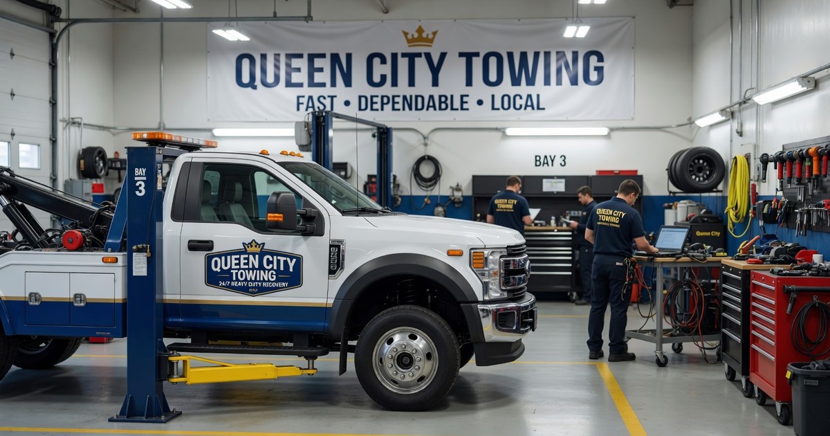 24 hour towing near me charlotte — Queen City Towing