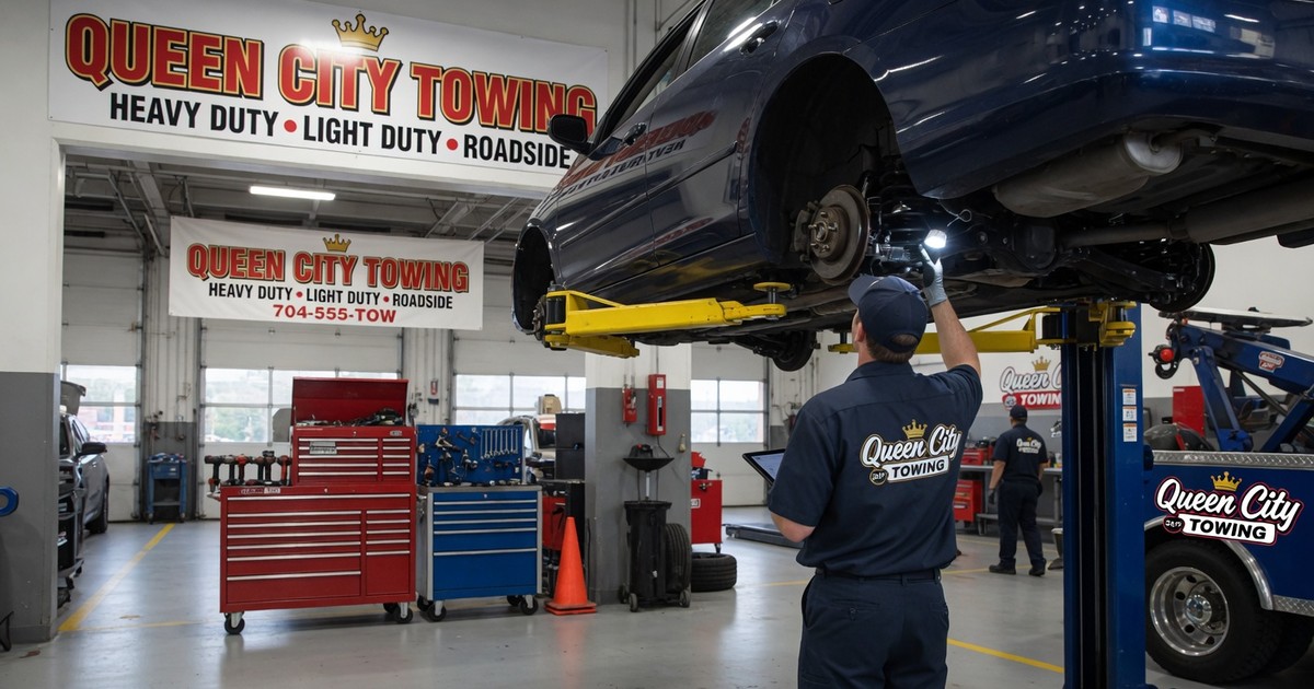 car lockout service charlotte — Queen City Towing
