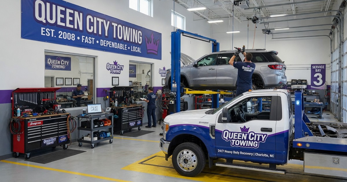 charlotte nc towing with good reviews — Queen City Towing
