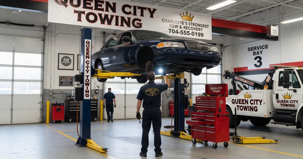 car lockout service charlotte — Queen City Towing