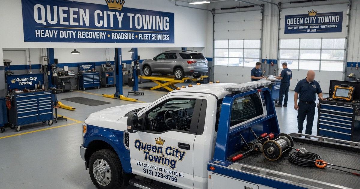 motorcycle roadside assistance near me — Queen City Towing