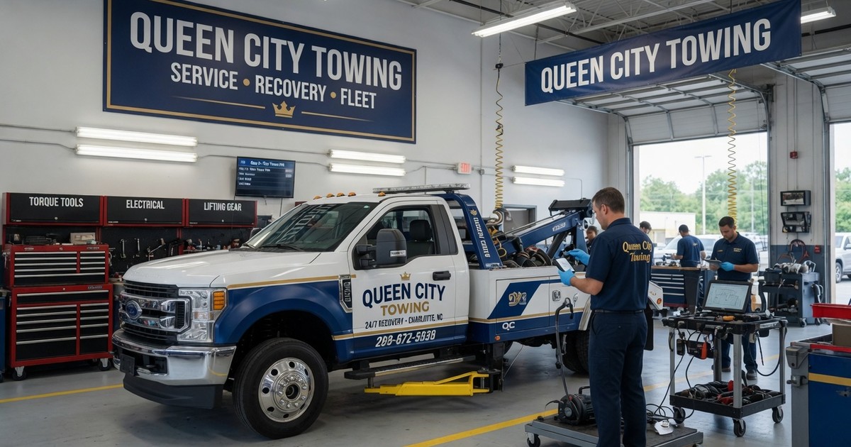 towing near me with good reviews charlotte — Queen City Towing