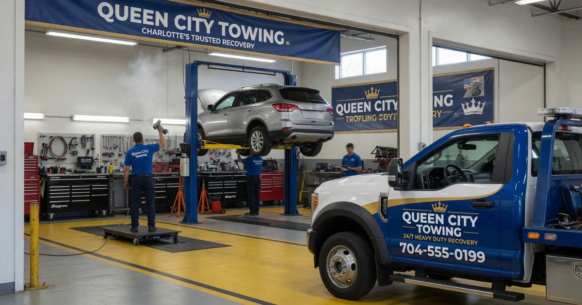 24 hour towing service charlotte nc — Queen City Towing