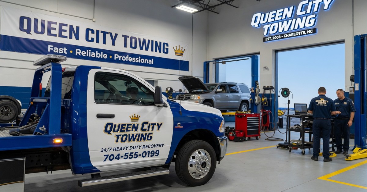how to find reliable towing in charlotte — Queen City Towing