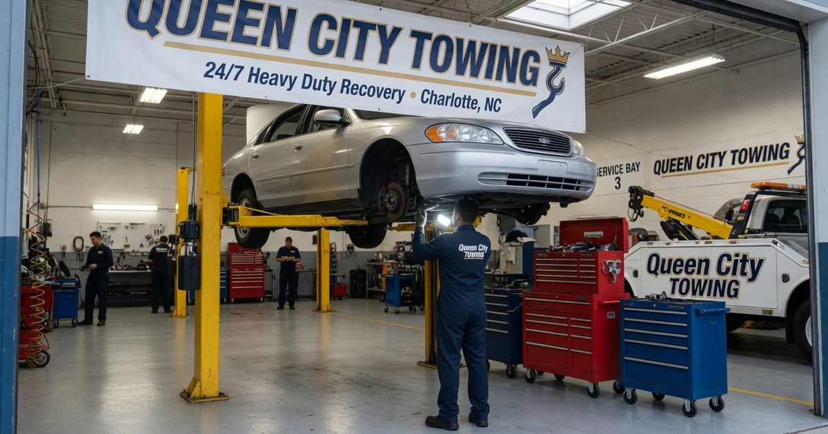 cheap lockout service near me charlotte — Queen City Towing