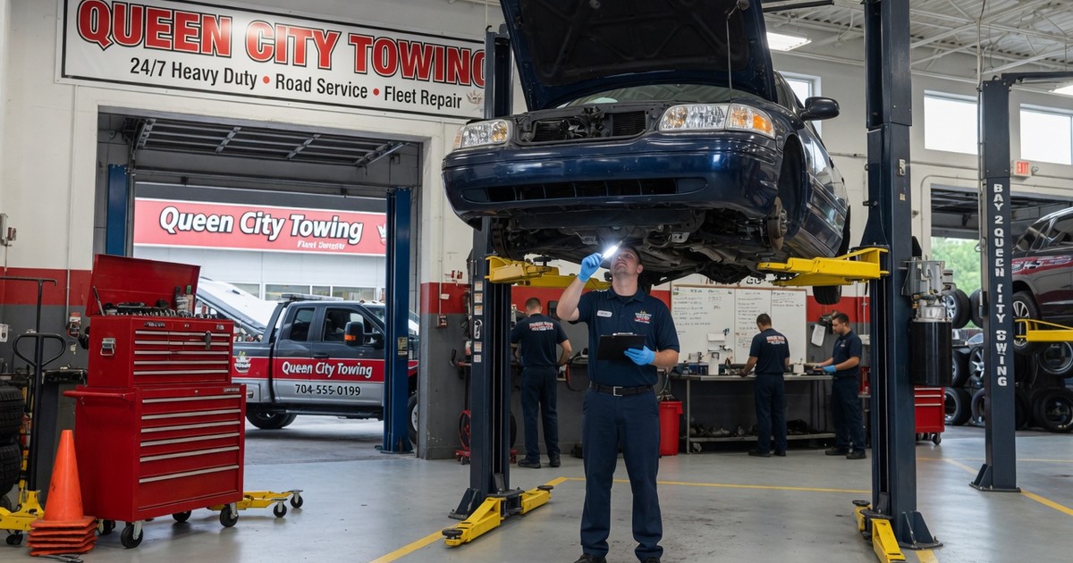 car lockout service charlotte — Queen City Towing